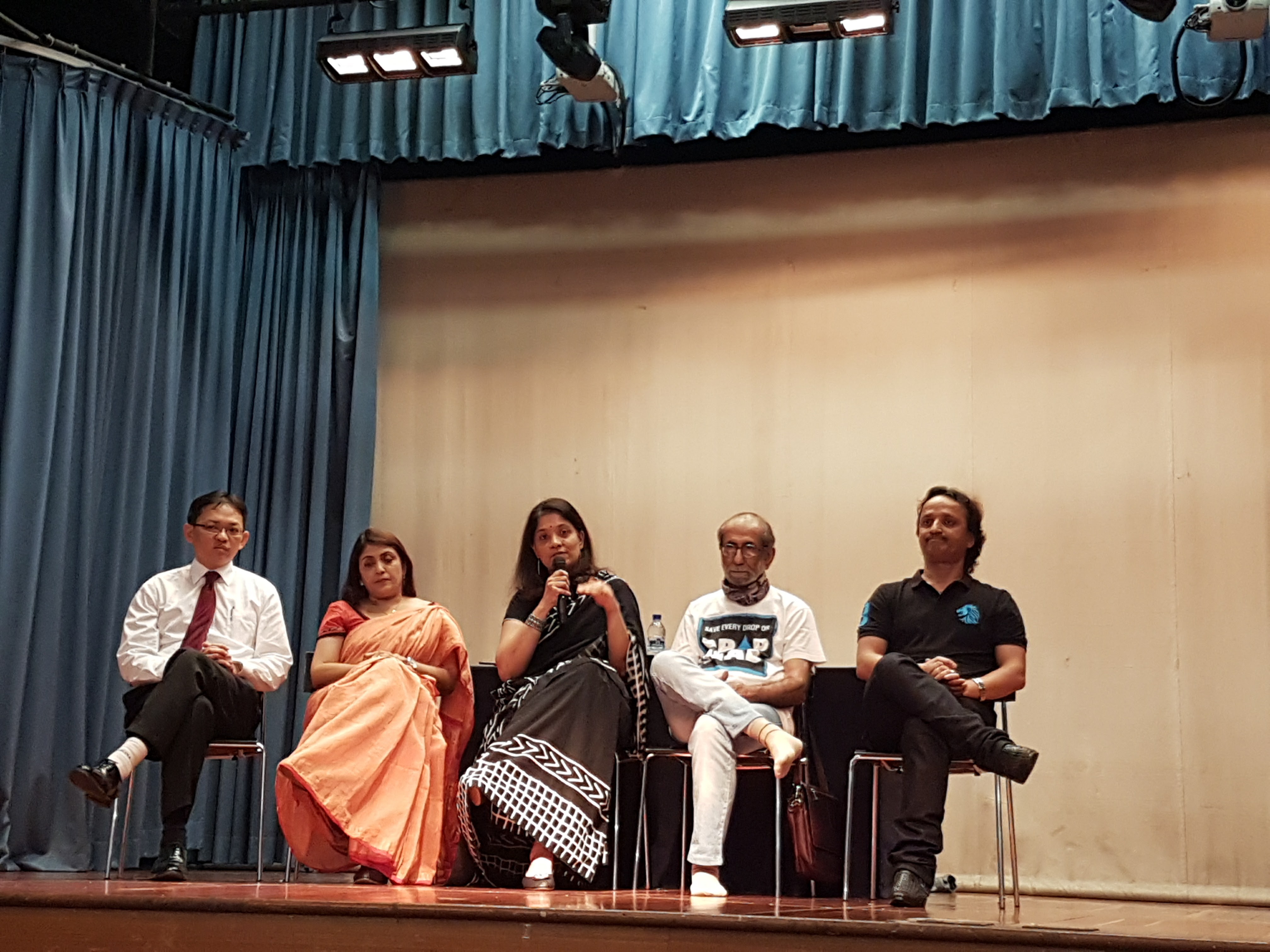 Panel discussion during Prerna award function.