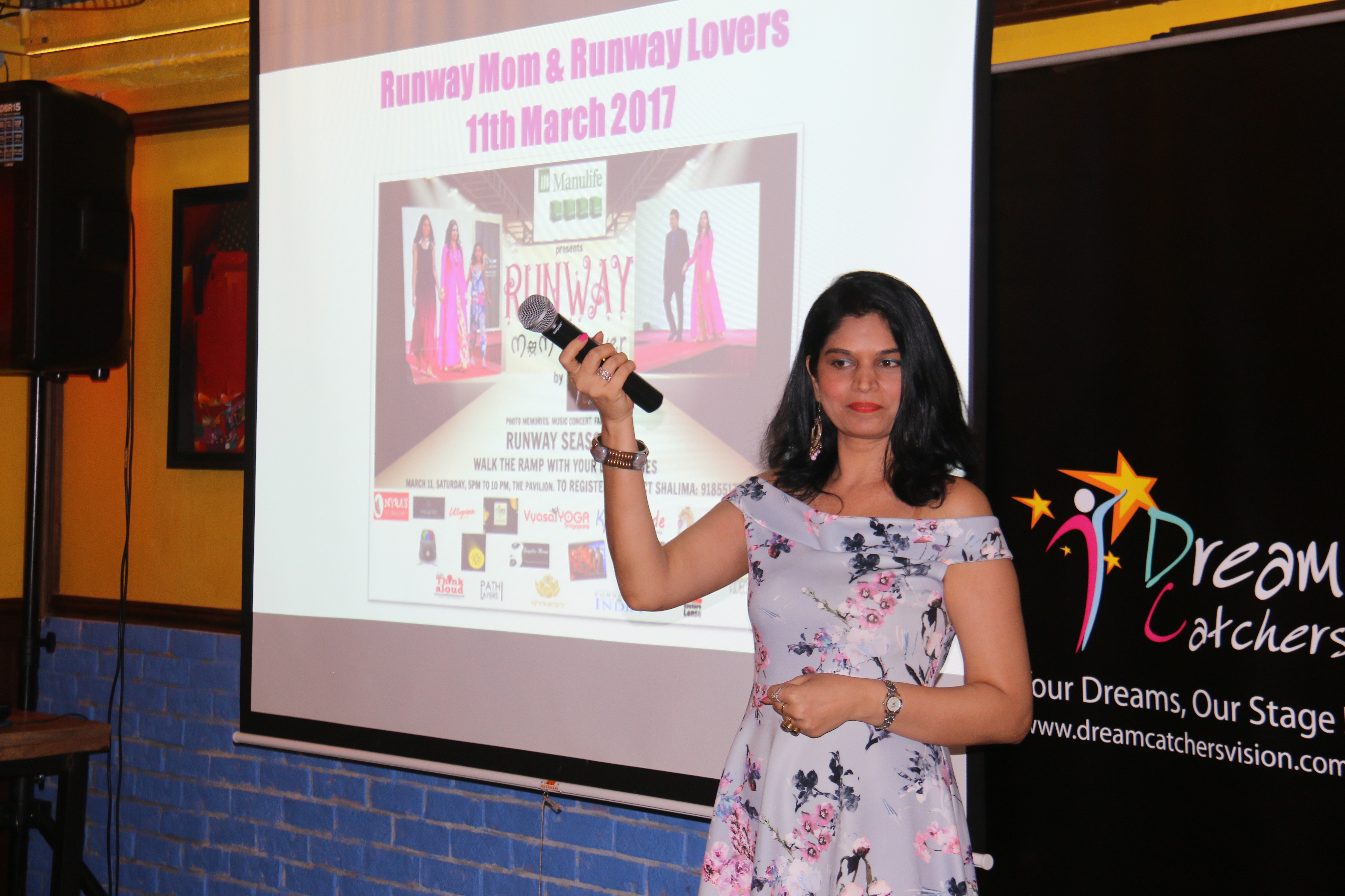 Indian Singaporean Shalima Motial, the founder and CEO of Dream Catchers