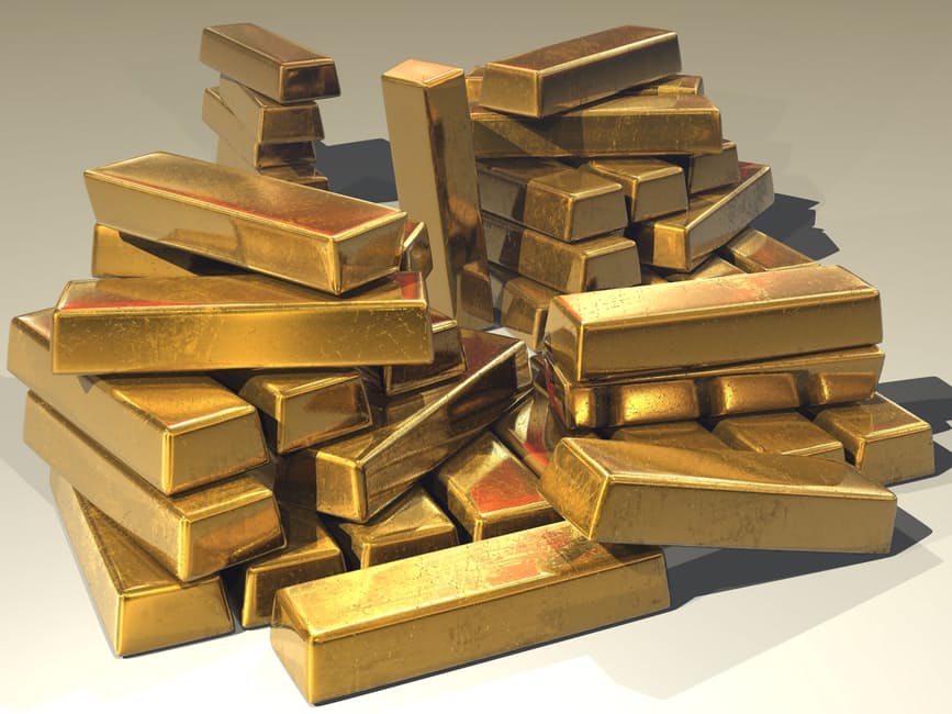 Gold bars worth SGD 126,000 million
