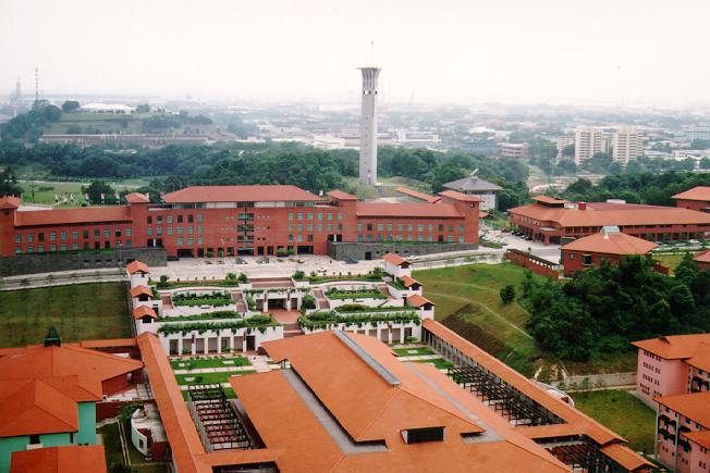 Aerial view of the Safti City