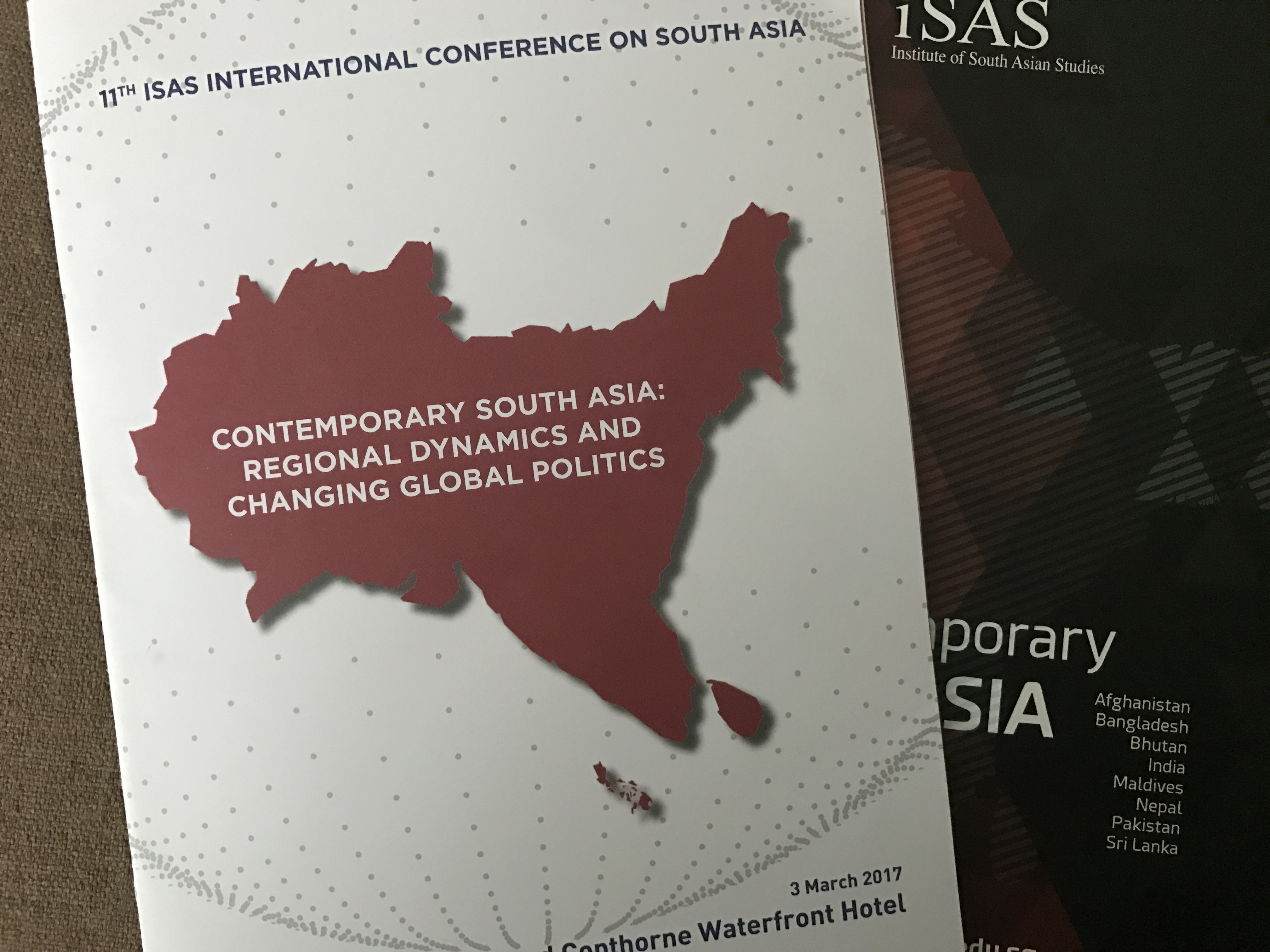 NUS, ISAS, International Conference, Institute of South Asian Studies, National University of Singapore, connectedtoindia