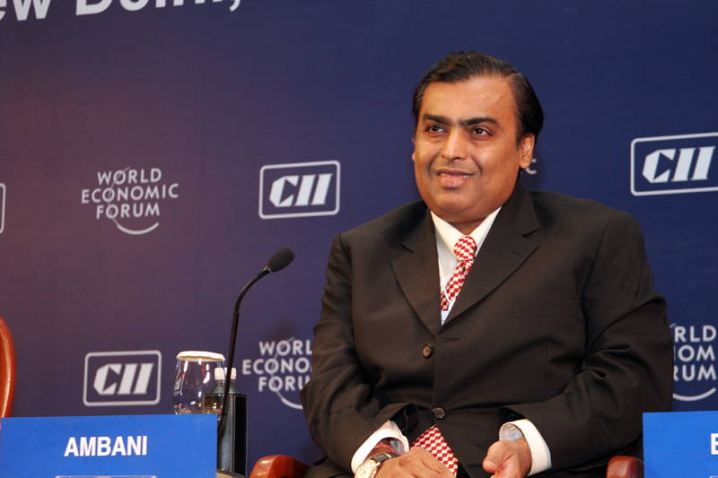 Mukesh Ambani remains the richest Indian in the world.