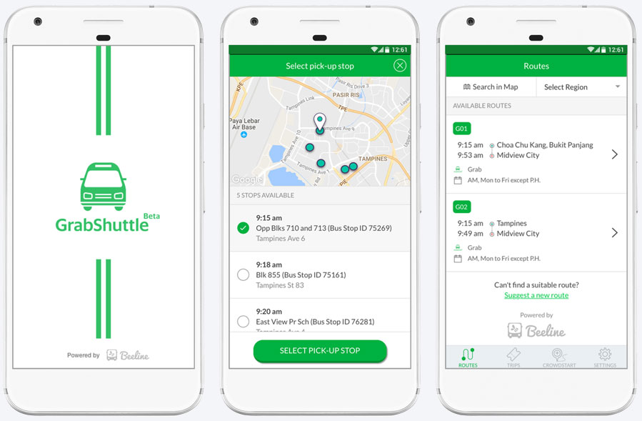 grabshuttle,mobile app, govtech, grab