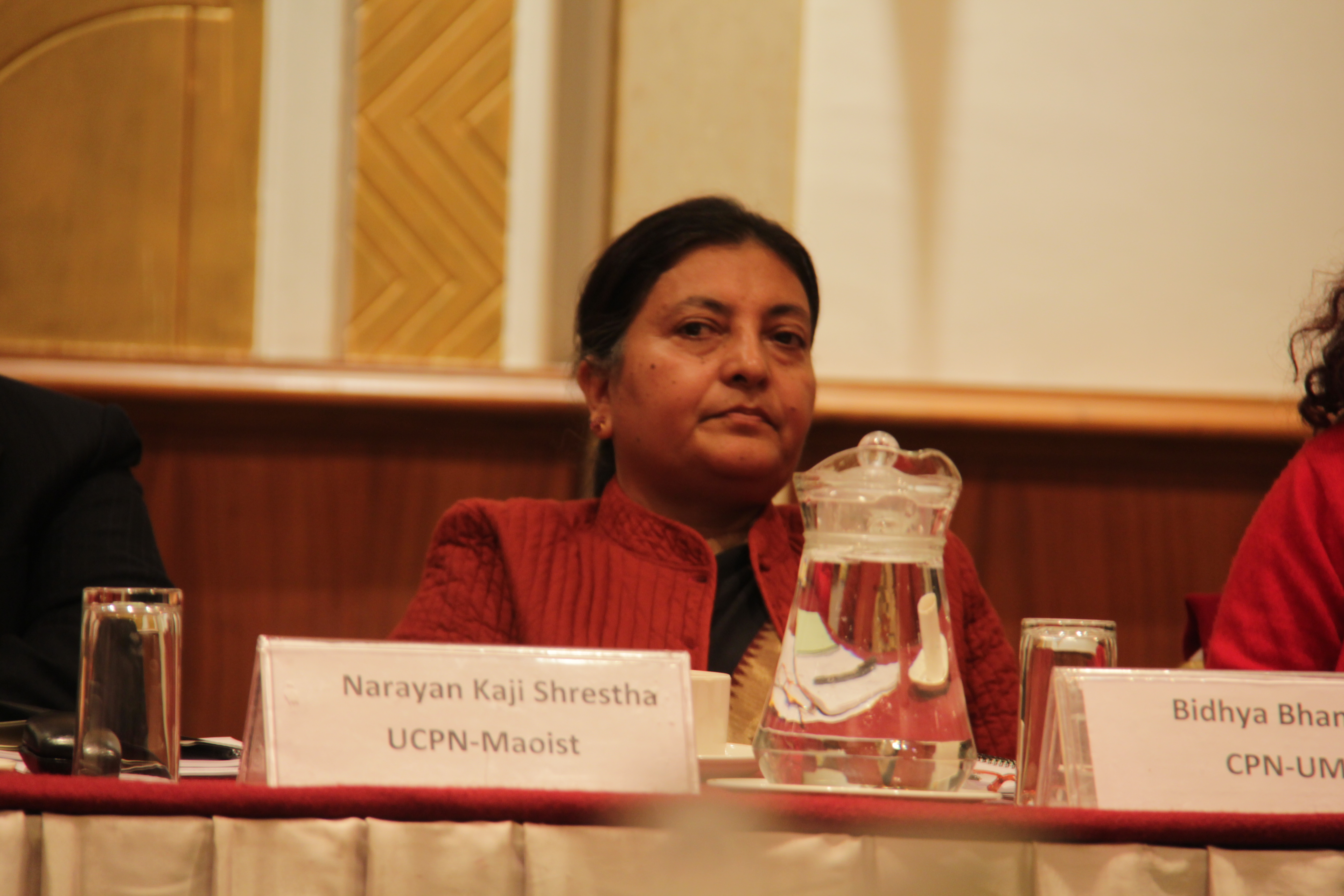 Bidhya Devi Bhandari. 