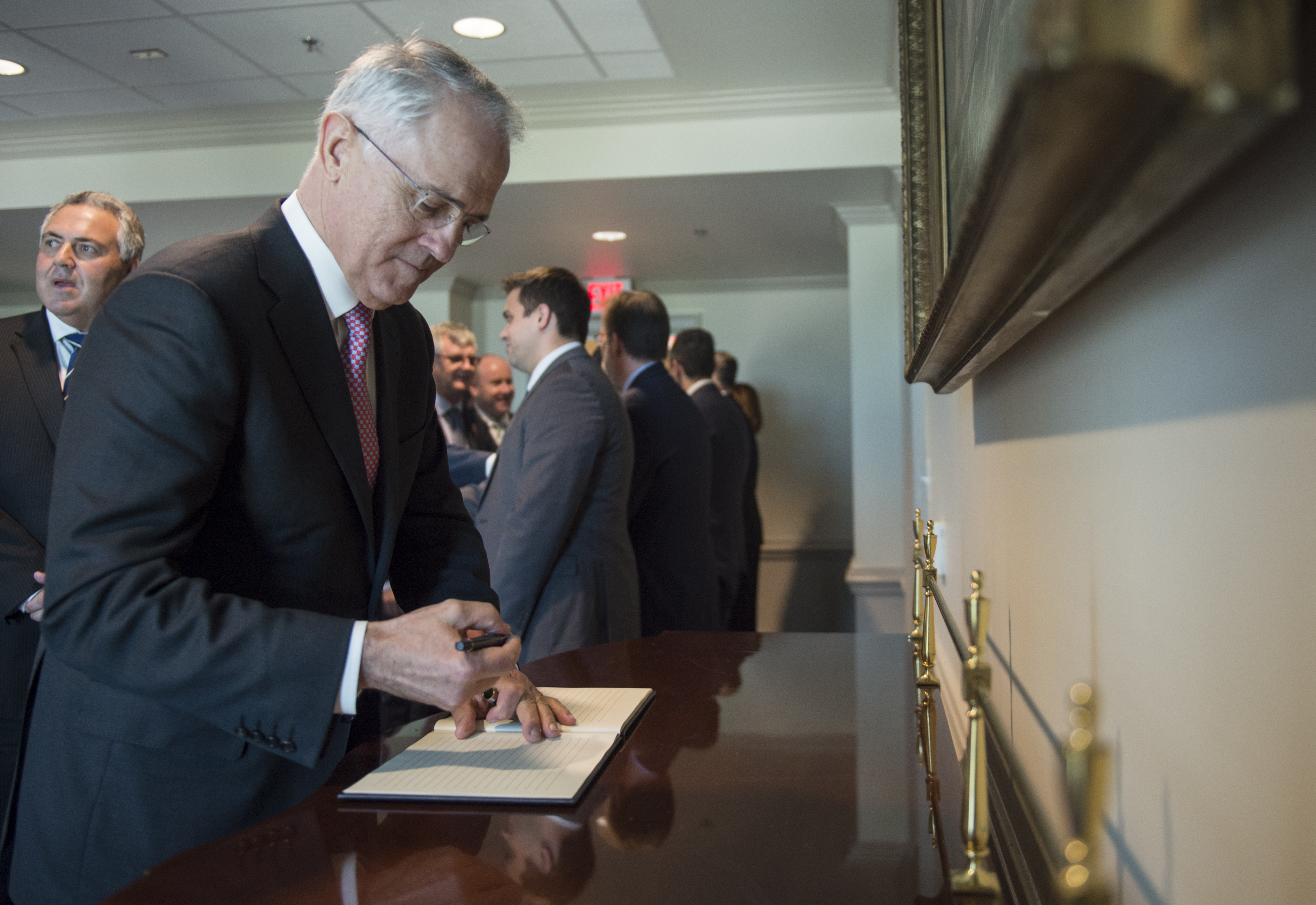 Australian PM Malcolm Turnbull. 