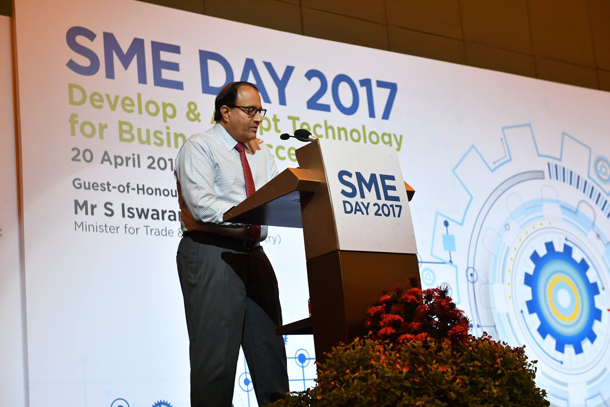 S Iswaran, Minister for Trade and Industry (Industry) in Singapore