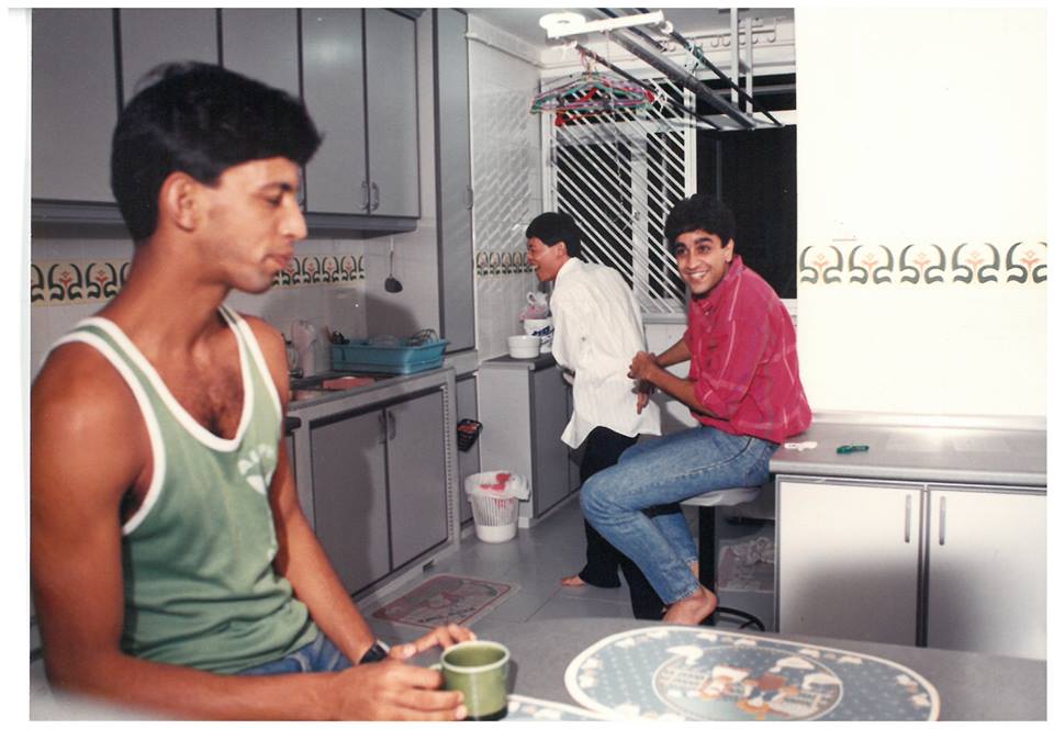 This Chord and Others, 1991. Roger Vivek Winder, Thomas Chow and Haresh Sharma. Photo courtesy: The Necessary Stage FB
