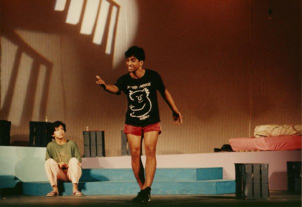 The first staging of Off Centre in 1993. Photo courtesy: The Necessary Stage FB