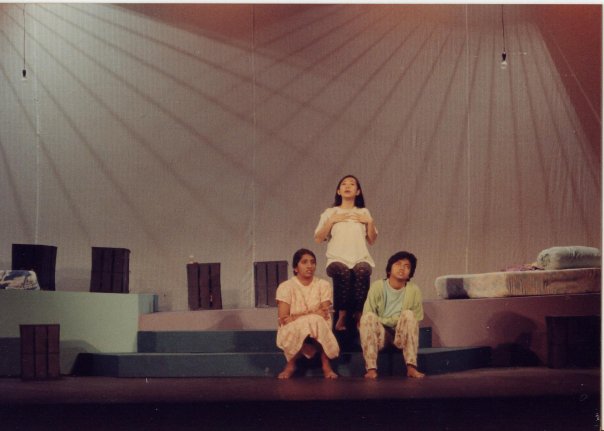 The first staging of Off Centre in 1993. Photo courtesy: The Necessary Stage FB