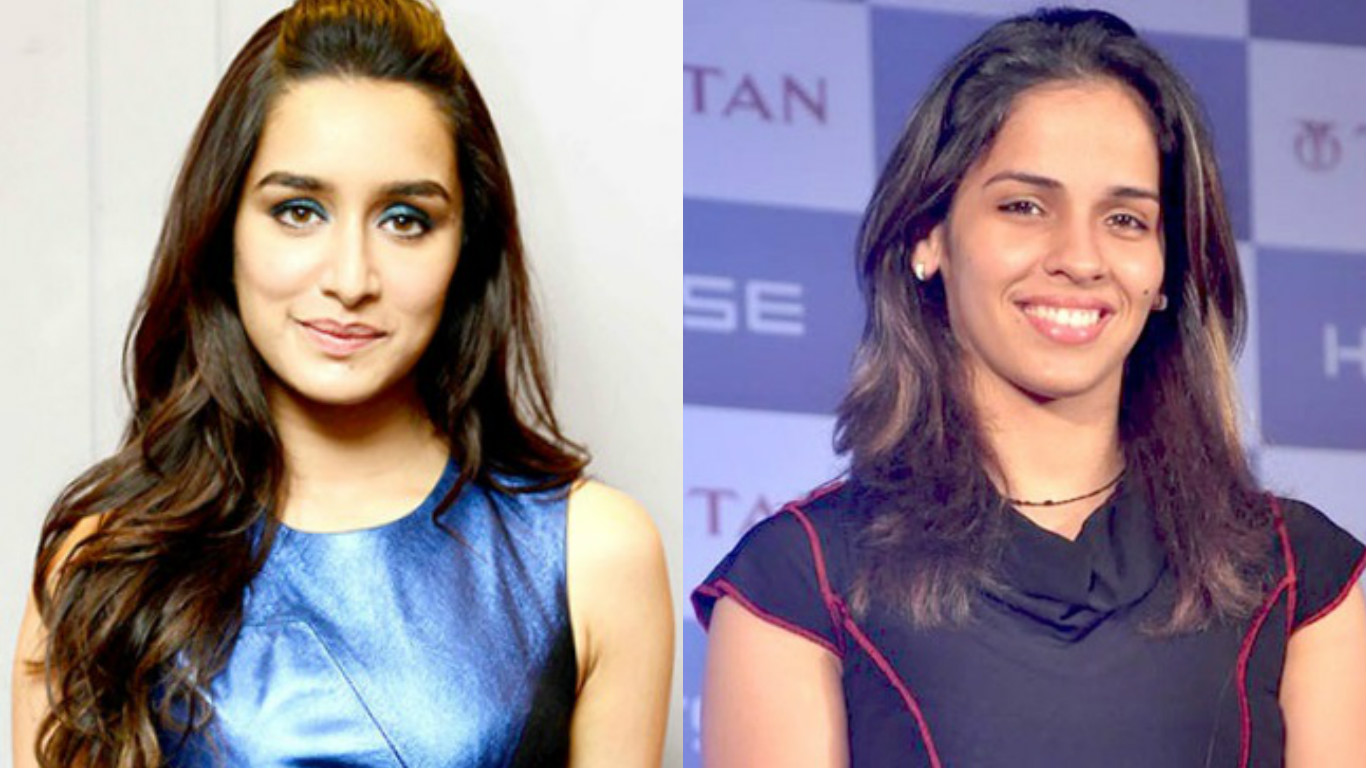 Shraddha Kapoor (left) and Saina Nehwal.