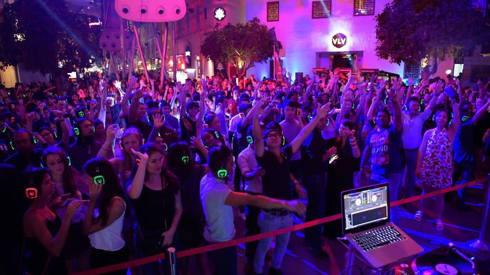 Silent Disco Asia celebrates its first birthday this year! Photo courtesy: Silent Disco Asia
