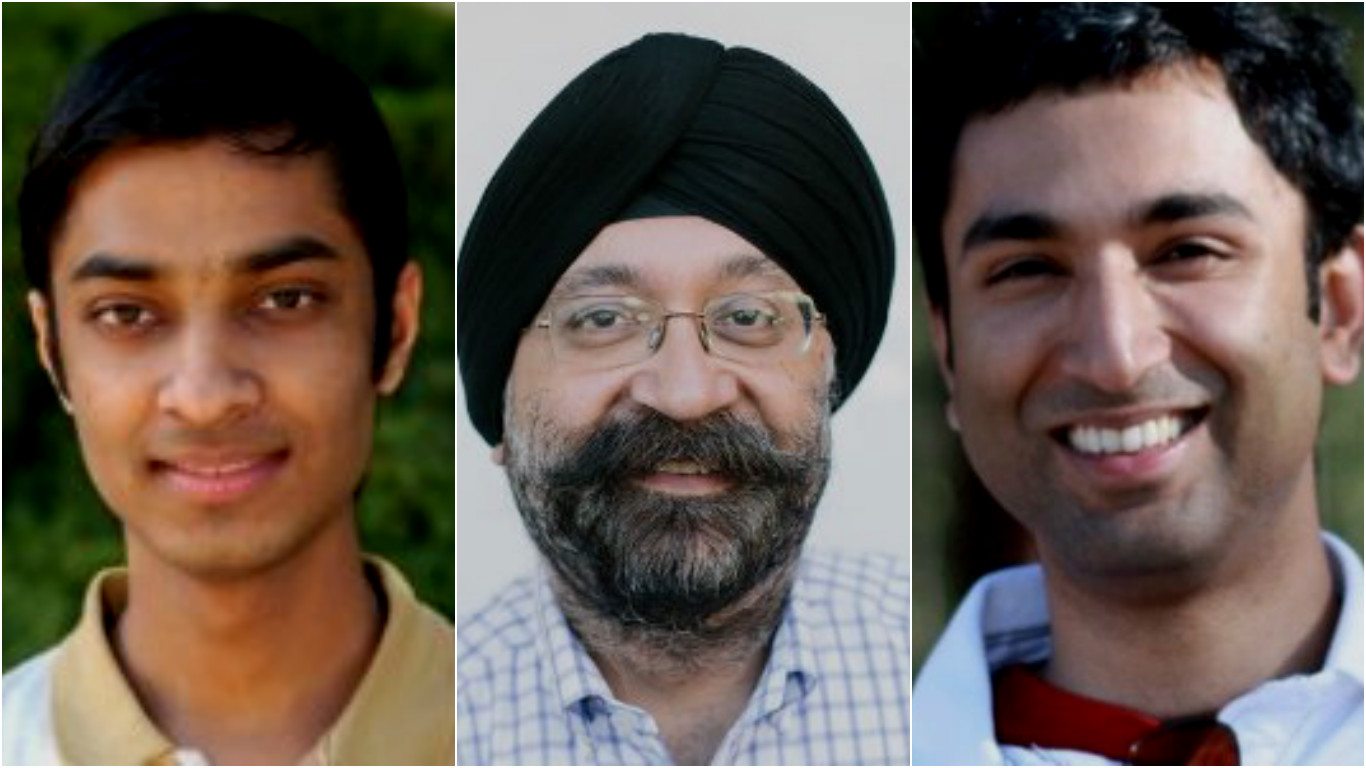 Trooly co-founders From left: Anish Das Sarma, Savi Baveja and Nilesh Dalvi