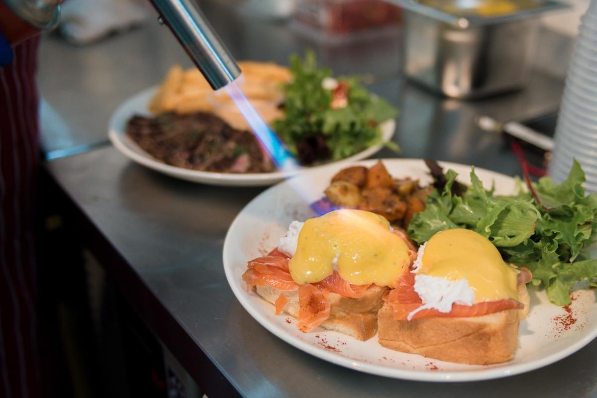 Do try their Eggs Royale! Photo courtesy: Royz Et Vous 