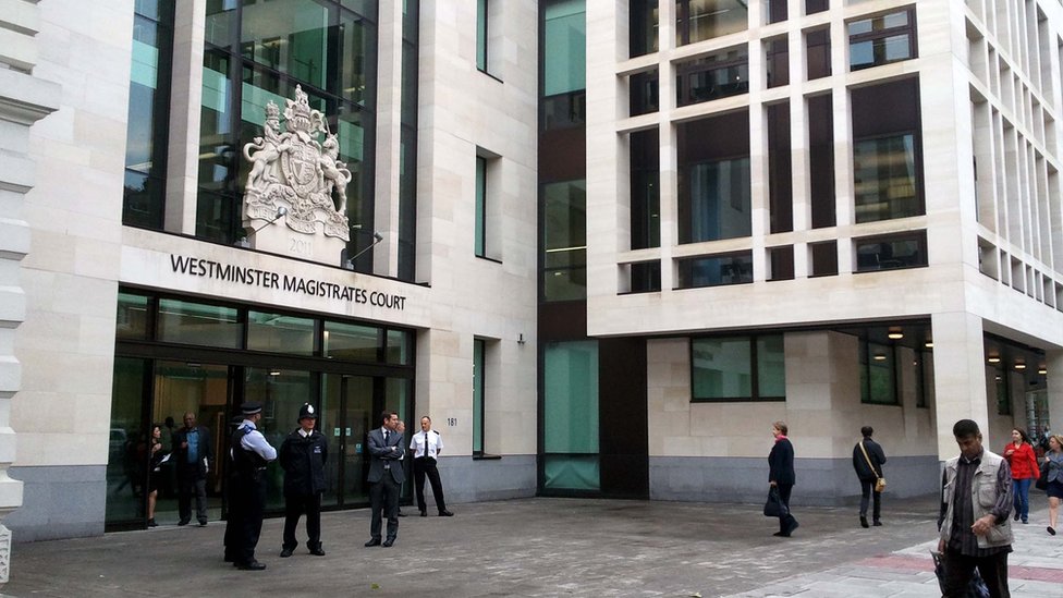 Westminster Magistrate's Court.