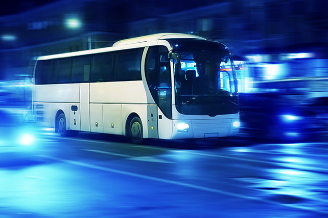 Self-driving bus at Nanyang Technological University. Photo courtesy: NTU