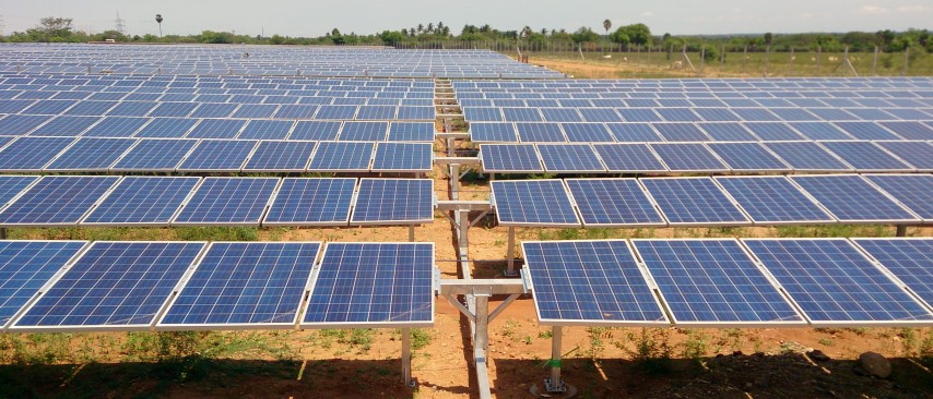 4 MW horizontal single-axis tracker in Vellakoil, Tamil Nadu