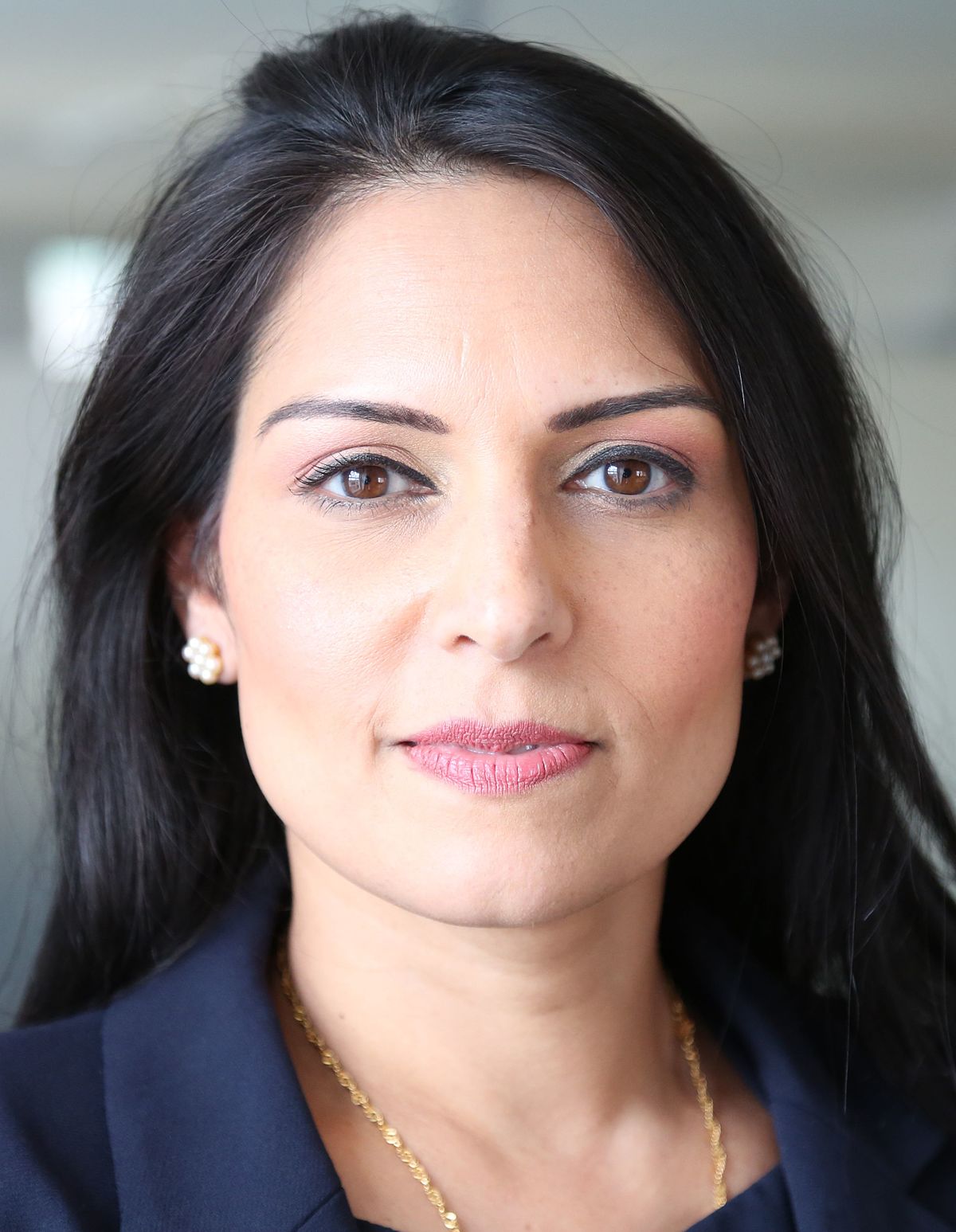 Secretary of State for International Development of UK Priti Patel.