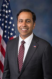 Indian-American Congressman Raja Krishnamoorthi 