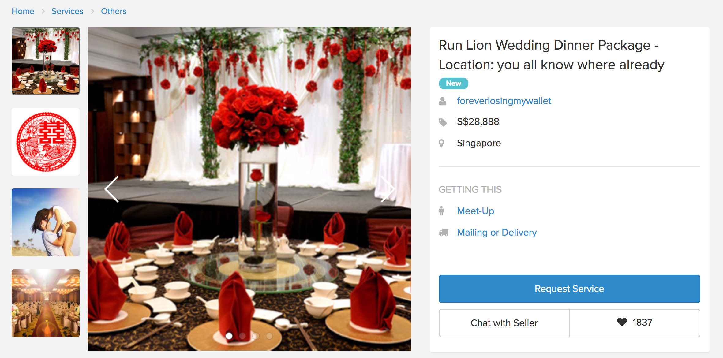 Photo: Screenshot from Carousell