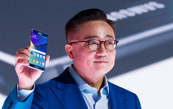 Samsung Mobile chief executive DJ Koh 