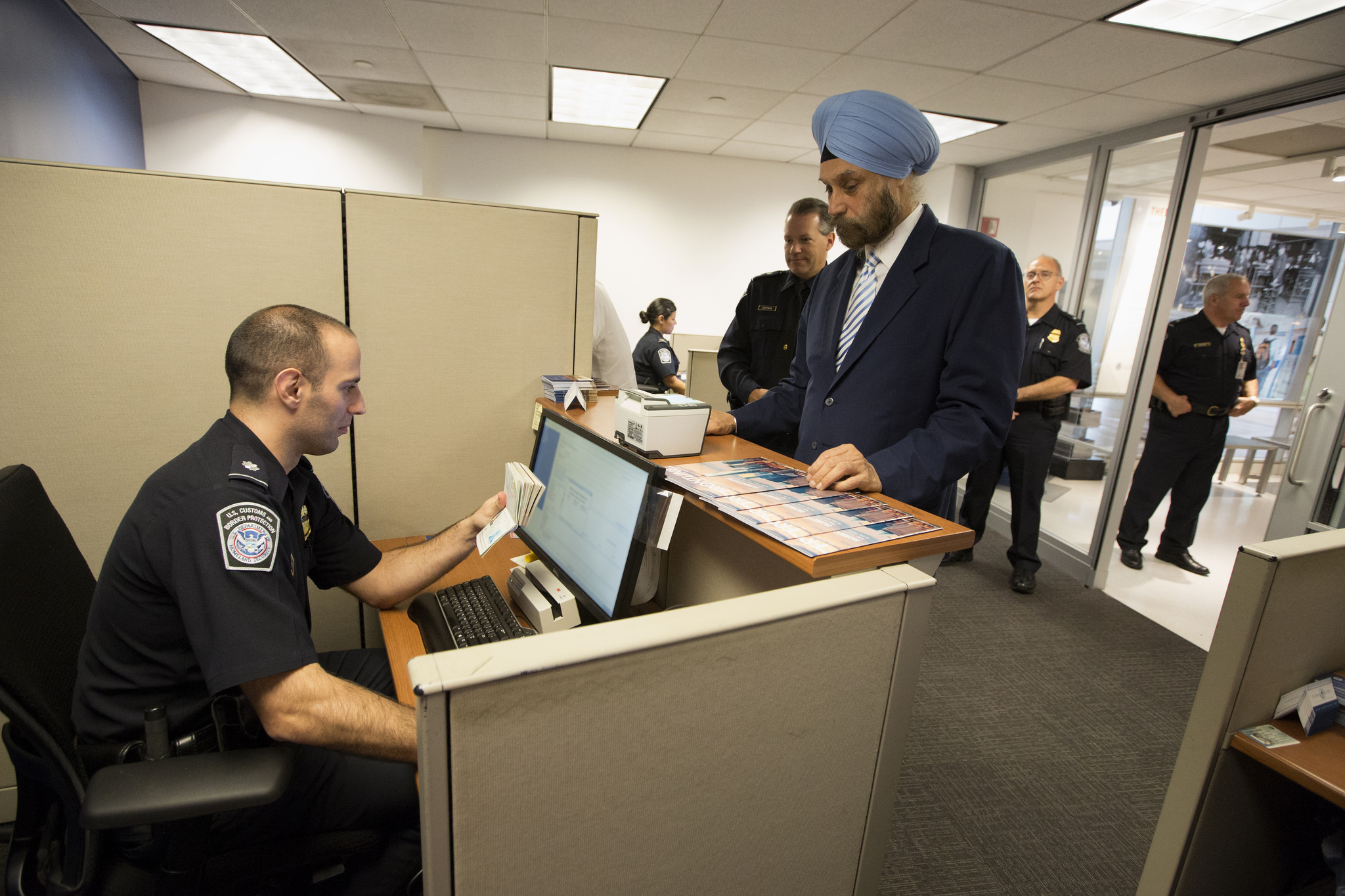 Indian Ambassador to US Navtej Sarna became the first Indian to enroll in Global Entry Program.