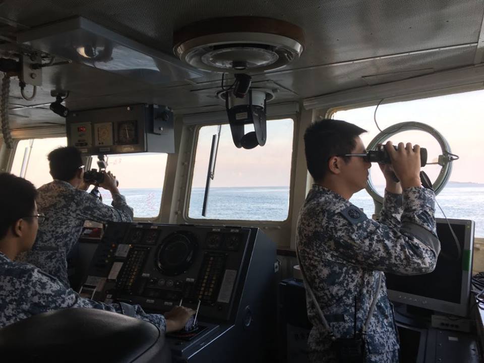 Search and rescue operations underway to locate the missing crew from dredger which collided with a tanker in Singapore waters. 