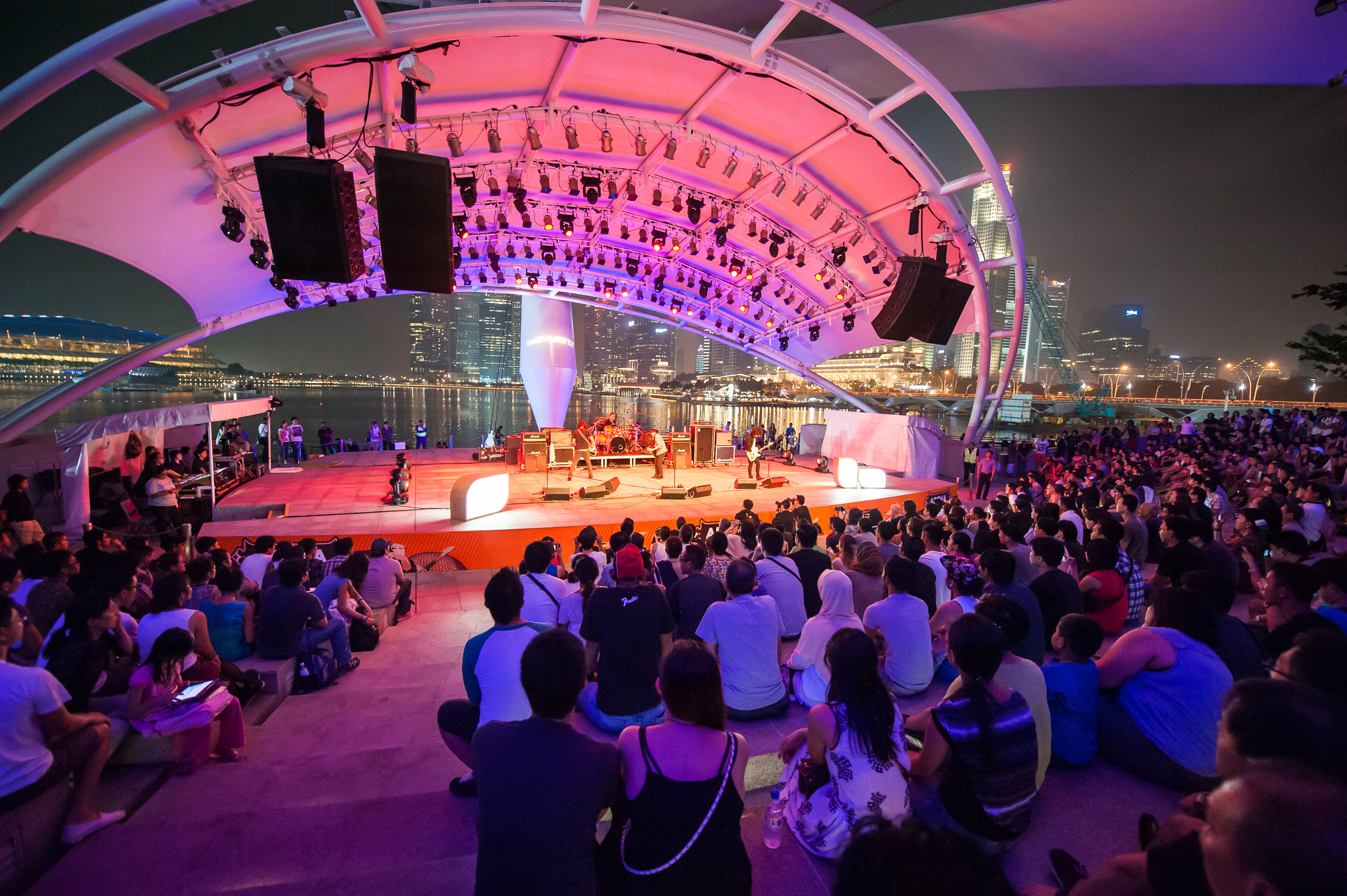 Esplanade Outdoor Theatre Photo courtesy: Esplanade - Theatres on the Bay