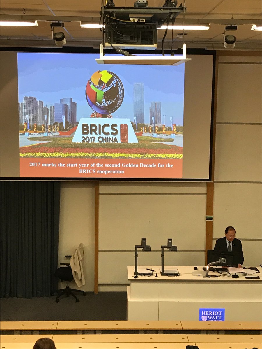 2017 marks the golden decade for BRICS cooperation.