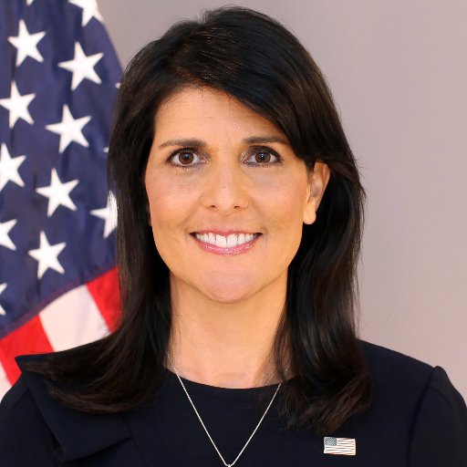 America's envoy to the UN Nikki Haley