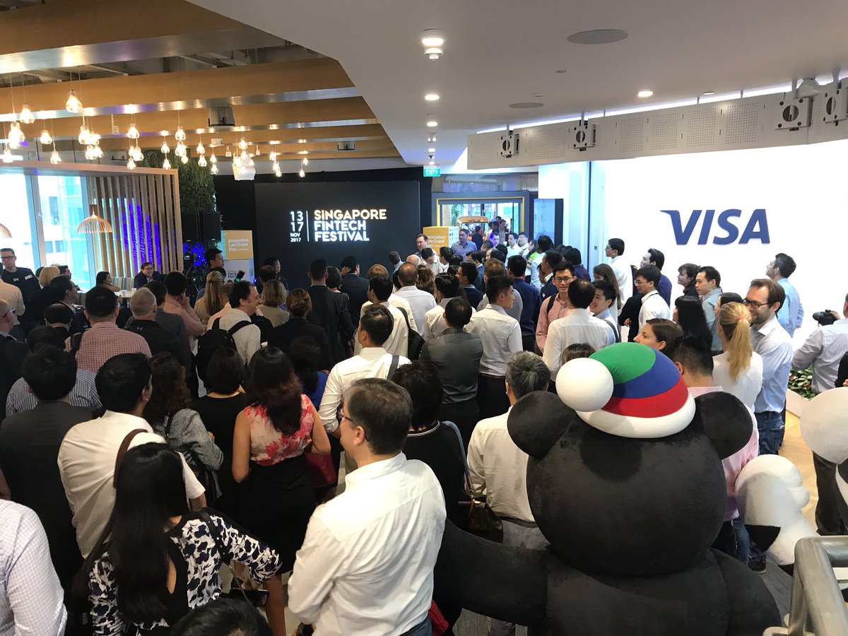 More than 25,000 people from over 100 countries are participating in the Singapore Fintech Festival. 
