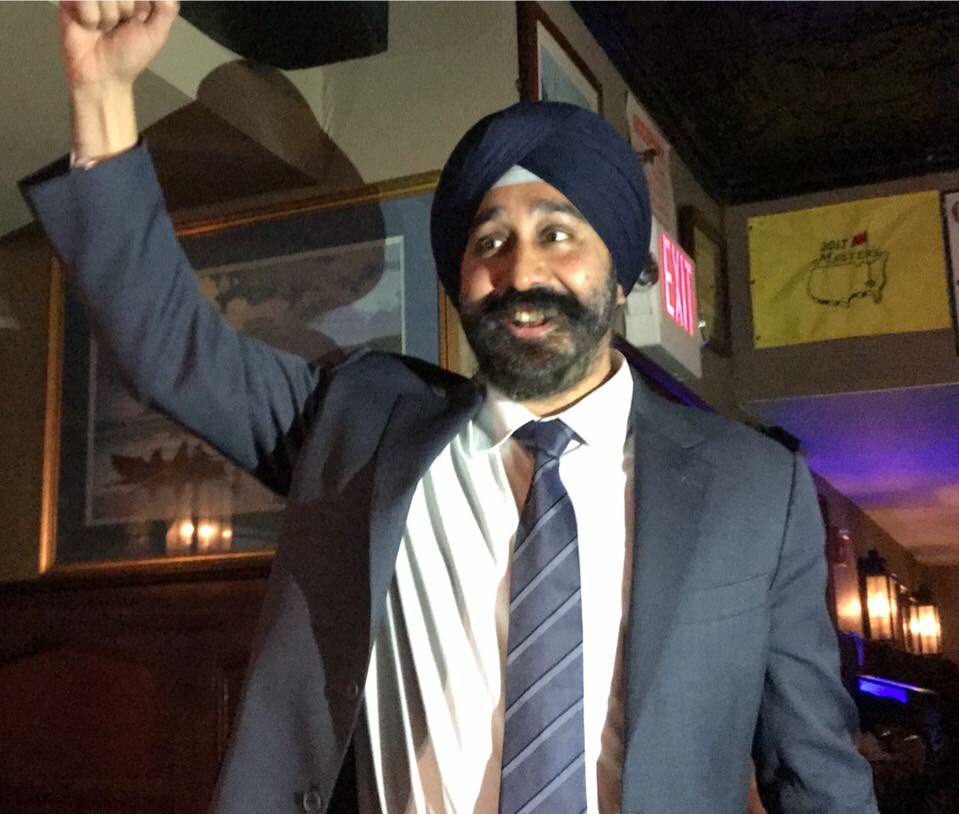 Sikh-American Ravinder Bhalla