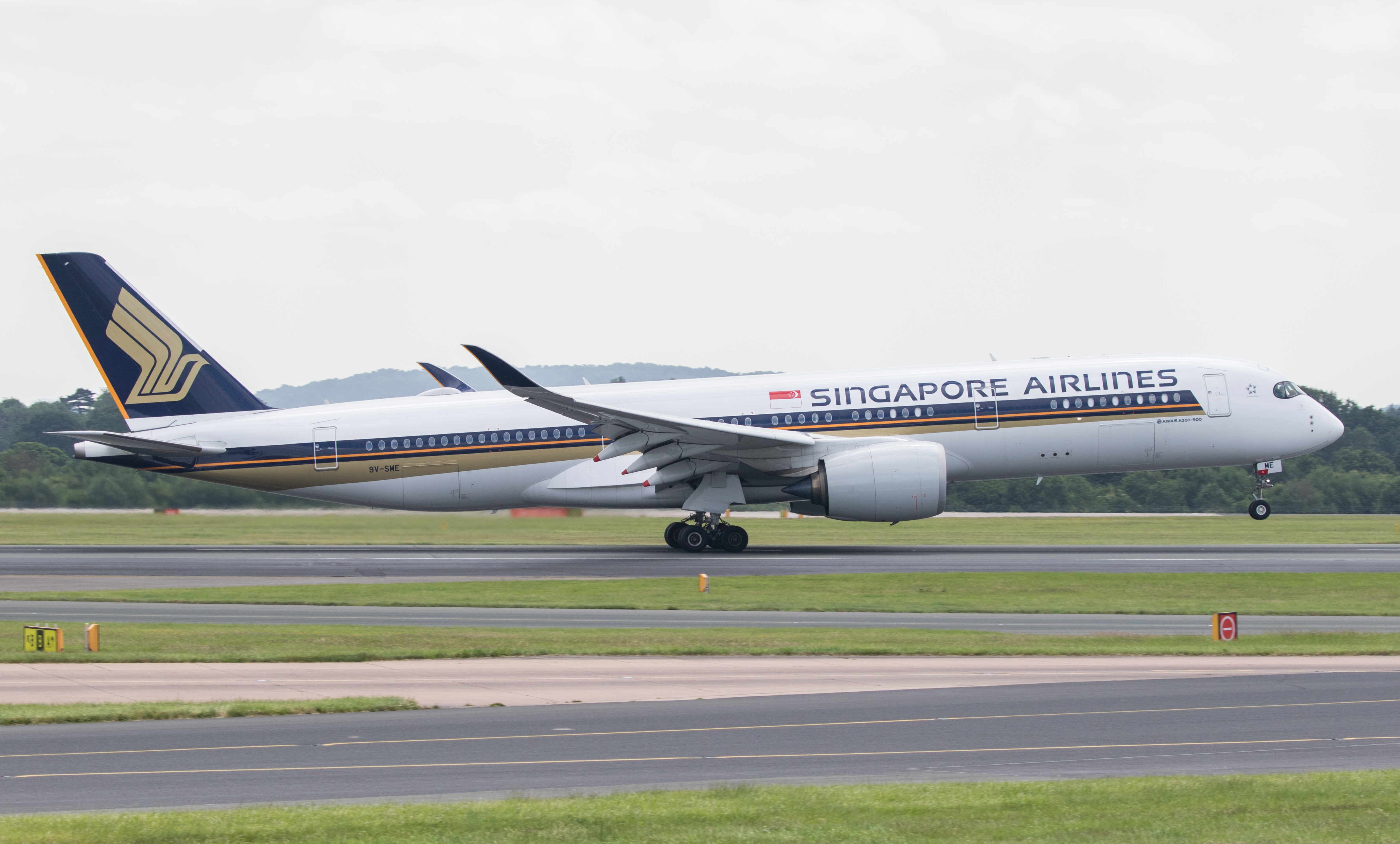 Singapore AIrlines Airbus A350.