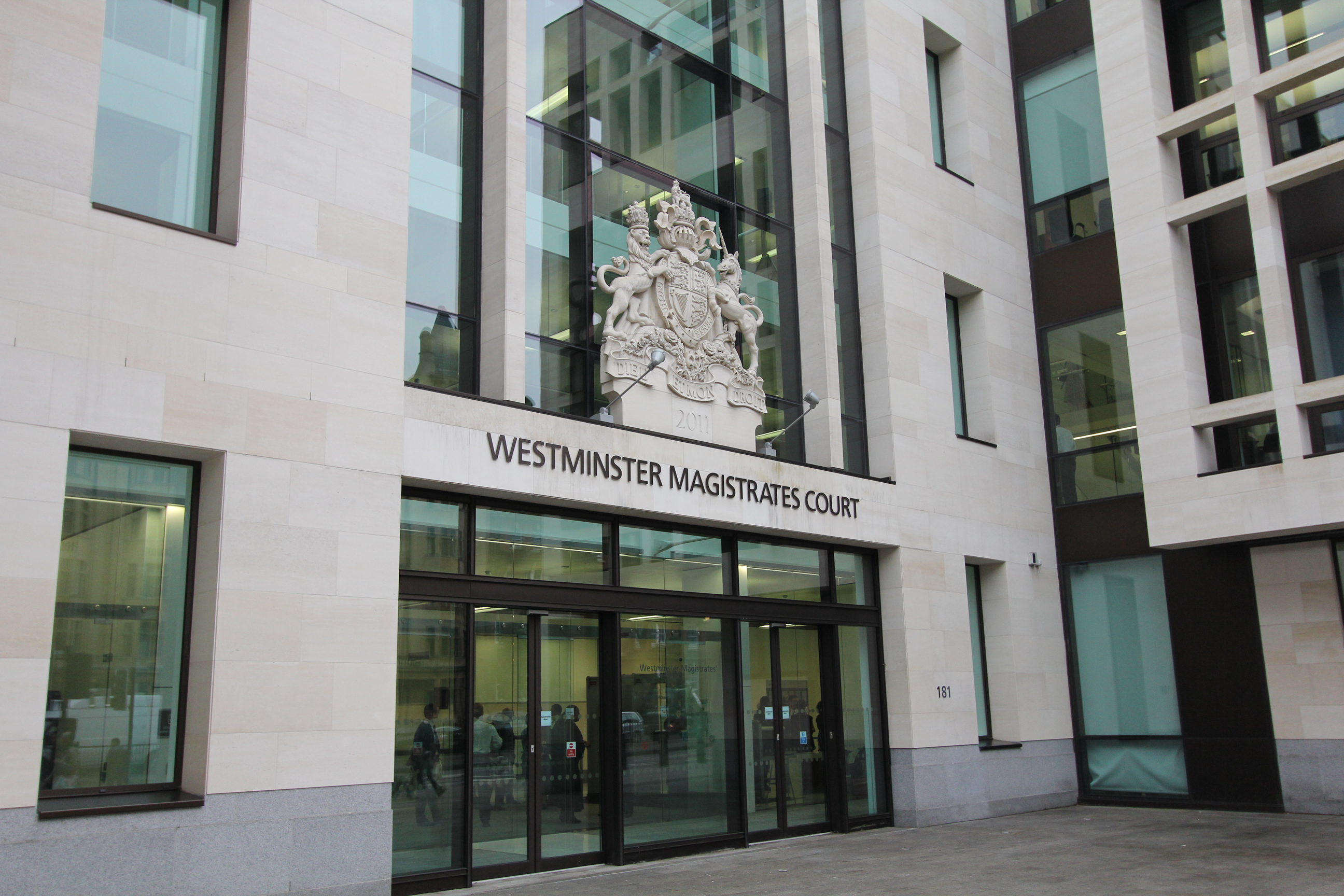 Westminster Magistrates' Court. 