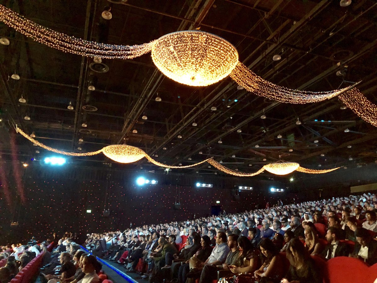 Large number of people turned out to see the premiere of 'Star Wars: The Last Jedi' during the closing ceremony of DIFF. 