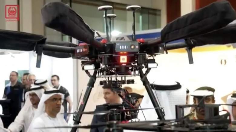 Dubai has started deploying drones to monitor traffic on its roads. 