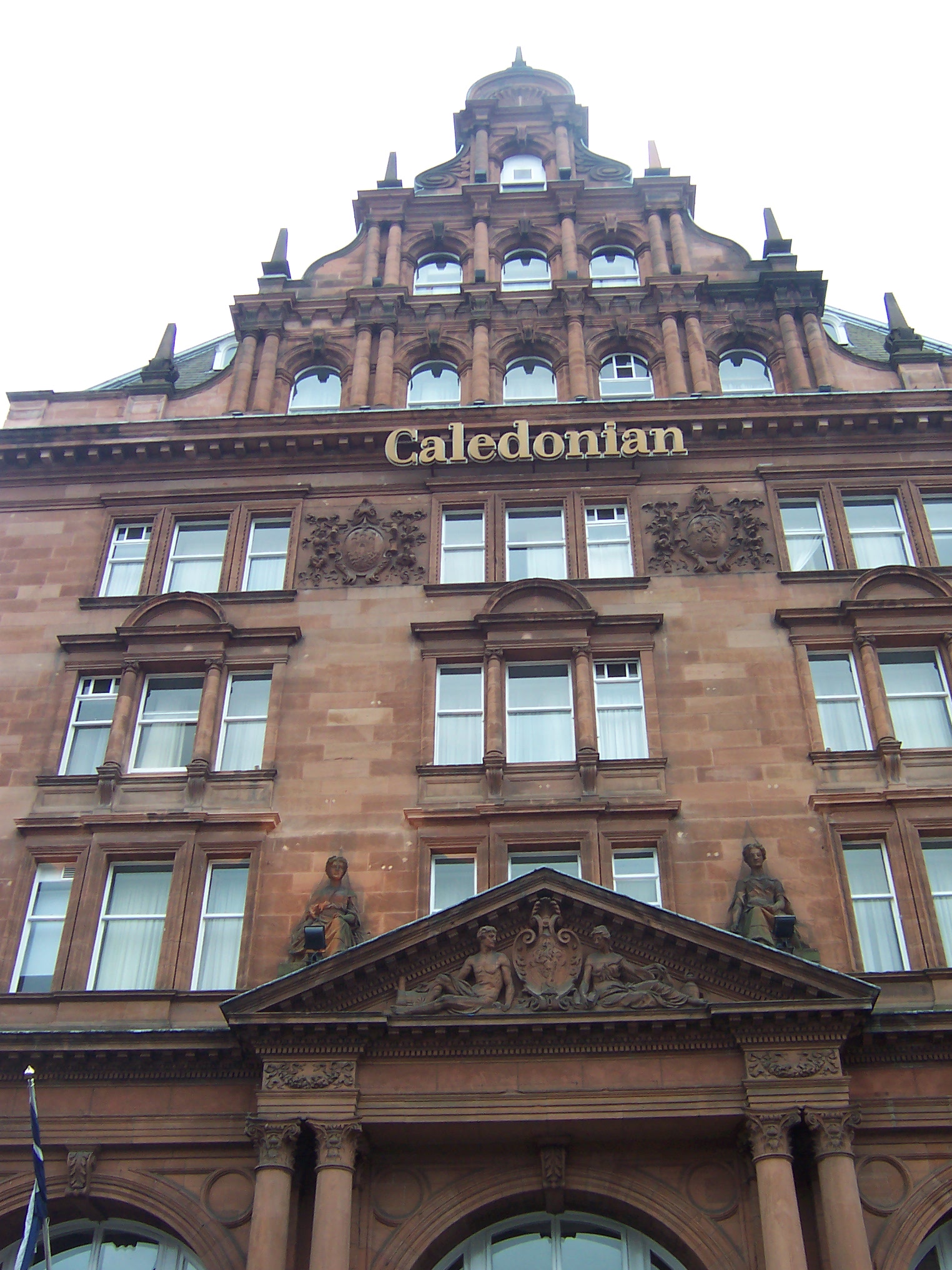 The Caledonian hotel is hailed as a Scottish landmark. 