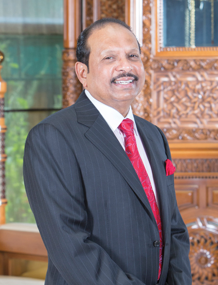 UAE-based NRI business tycoon Yusuffali MA