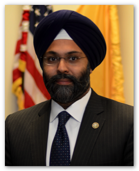 Gurbir S Grewal was nominated in December to serve as the next attorney general of the US state of New Jersey. 