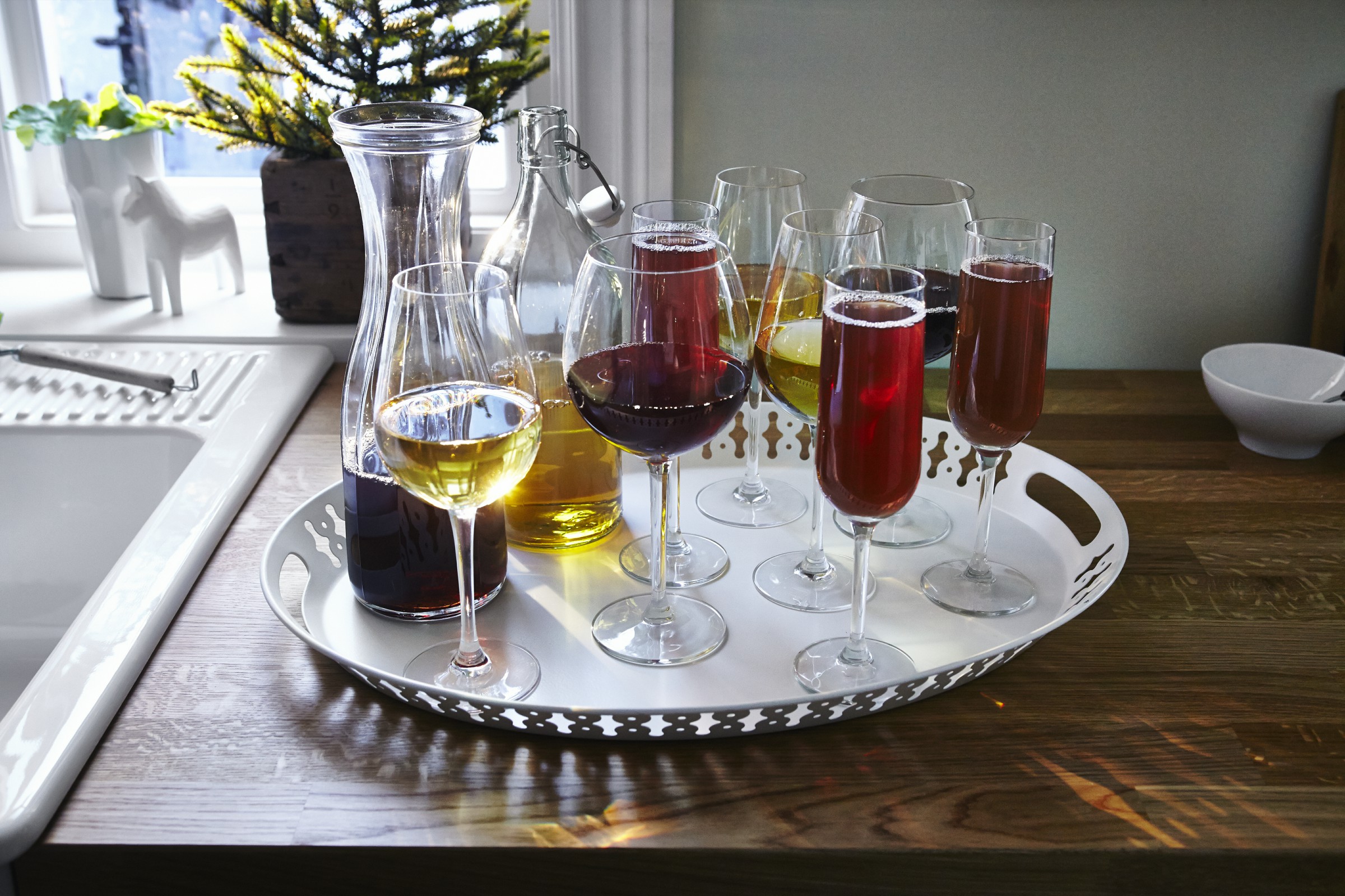 glassware IKEA