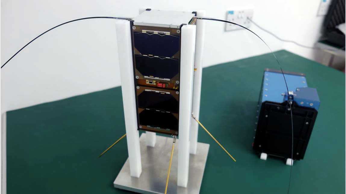 This is the first nano-satellite, Galassia developed by NUS undergraduate students. It was launched in the space on December 16, 2015. 