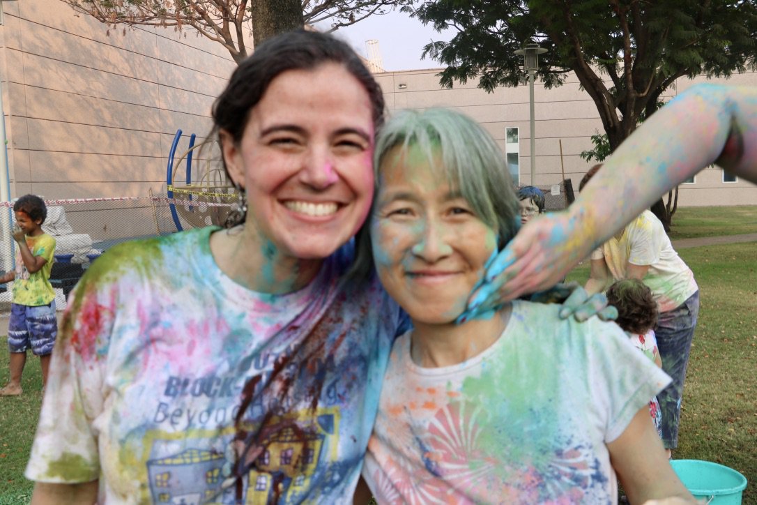 Even US citizens at the US Consulate in Mumbai embraced the fun of the Festival of Colours. Photo courtesy: MEA