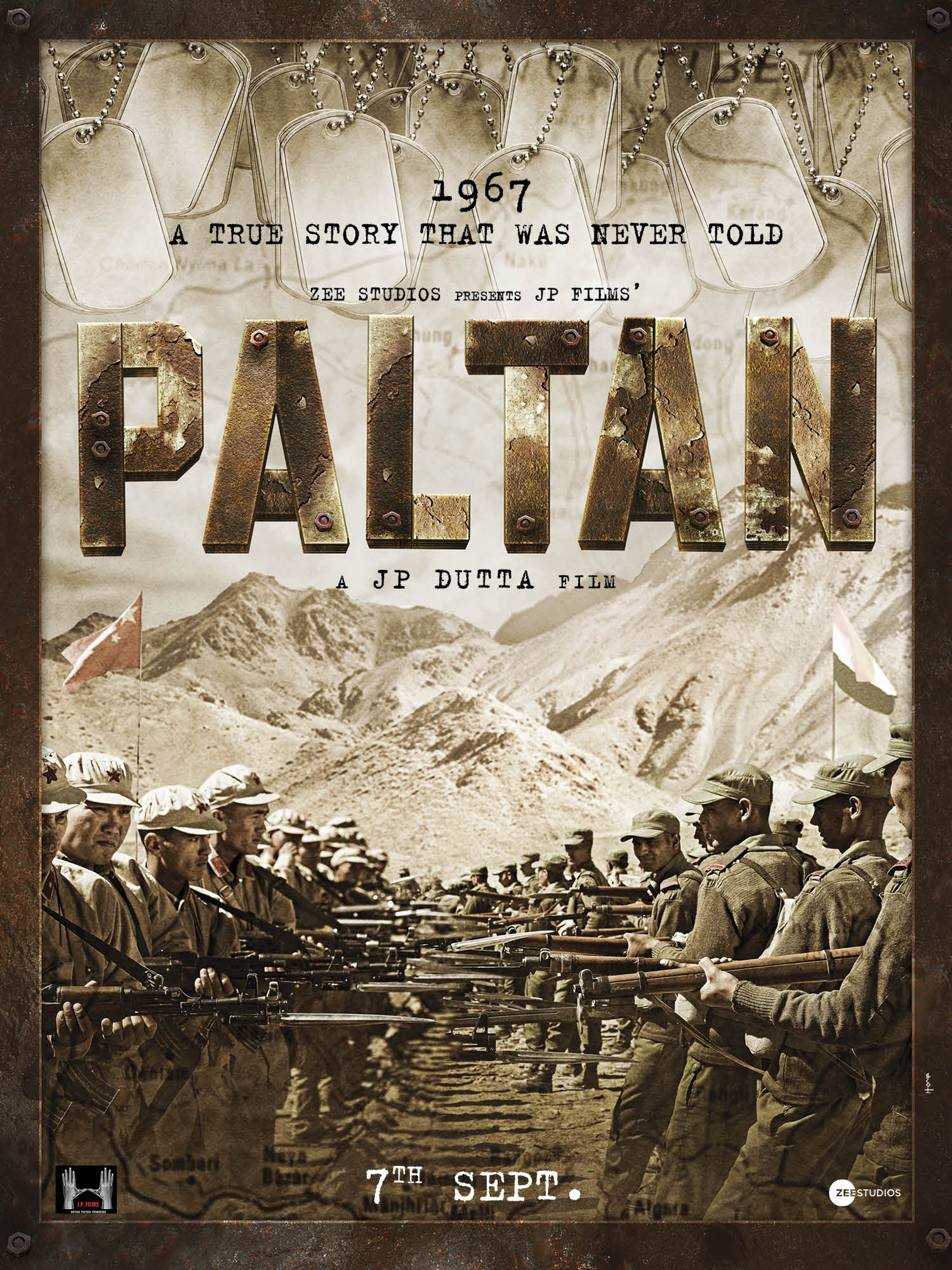 JP Dutta is back with his Paltan: First look poster out