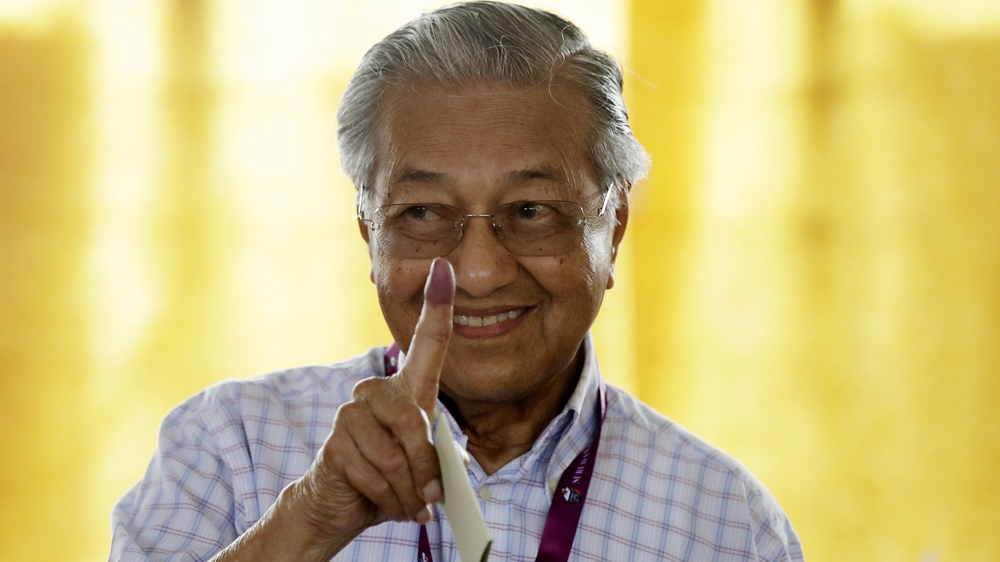 Malaysian Prime Minister Mahathir Mohamad