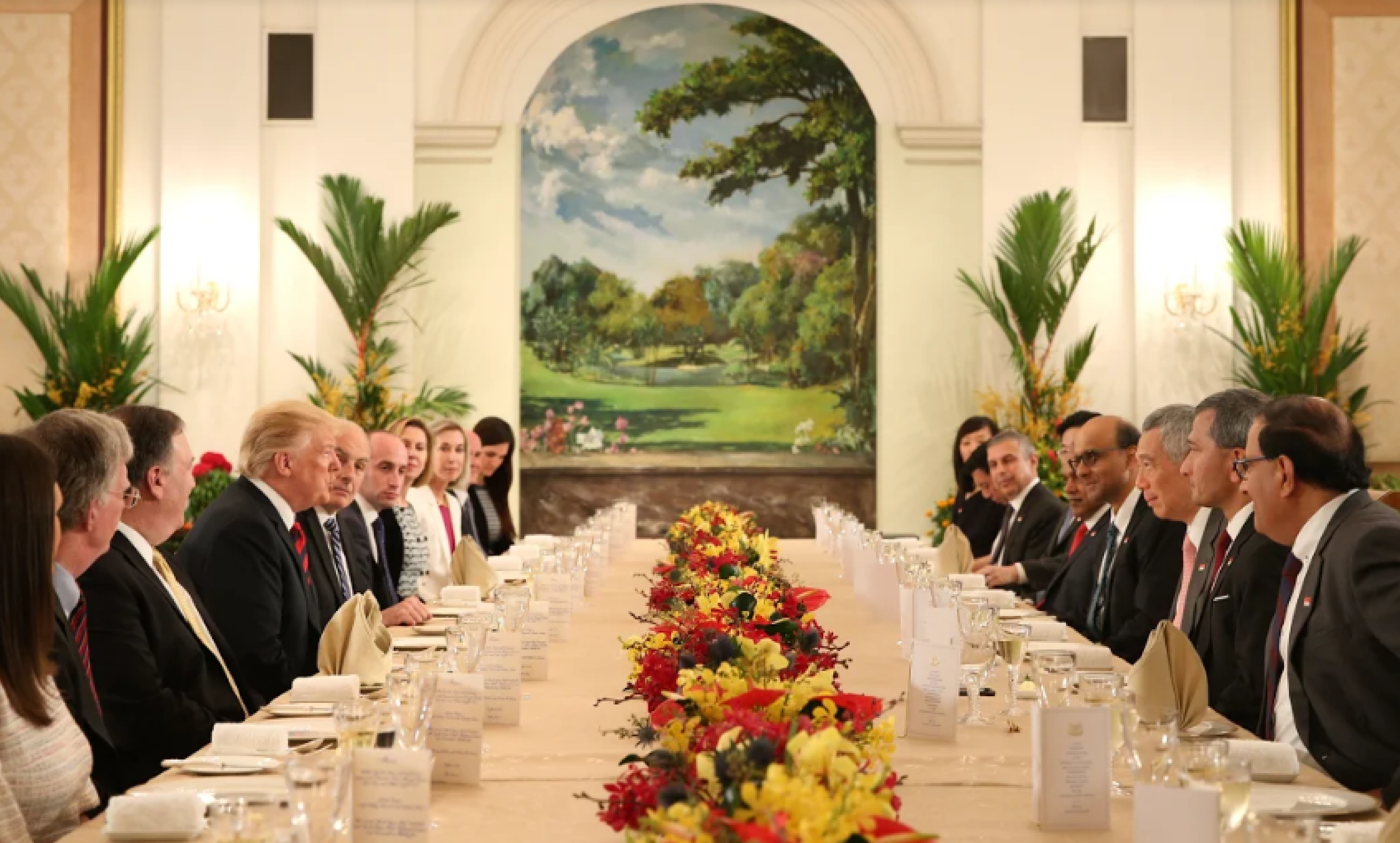 President Trump thanked Prime Minister Lee for Singapore’s hosting of the US-Democratic People’s Republic of Korea (DPRK) Summit.