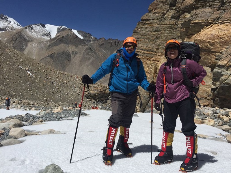 Deeya Bajaj and Ajeet Bajaj became the first Indian father-daughter duo to summit Mount Everest. They summitted world's highest peak at dawn on May 16, 2018.