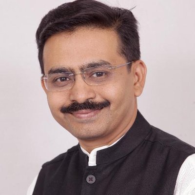 Rajeev Satav represents Hingoli Parliamentary constituency in Indian State of Maharashtra. Photo courtesy: Twitter page of Rajeev Satav 