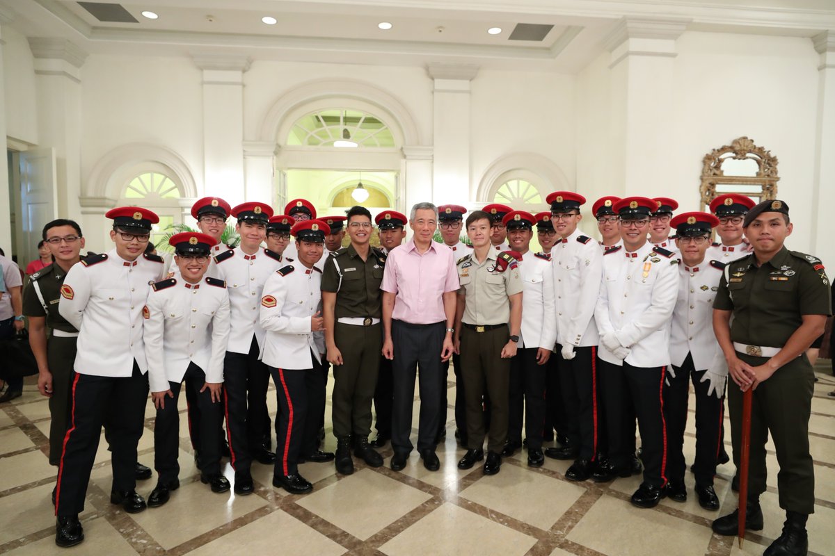 ndp 1 @leehsienloong Started the celebrations ytdy at the Istana National Day Observance Ceremony.