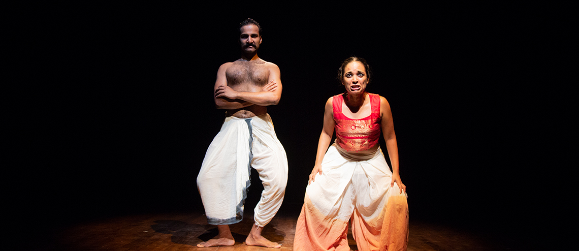  Adishakti’s Bali is a retelling of the various events that led up to the battle between Bali, the ruler of Kishkindha and Ram, the King of Ayodhya. Photo courtesy: Esplanade Theatres on the Bay 