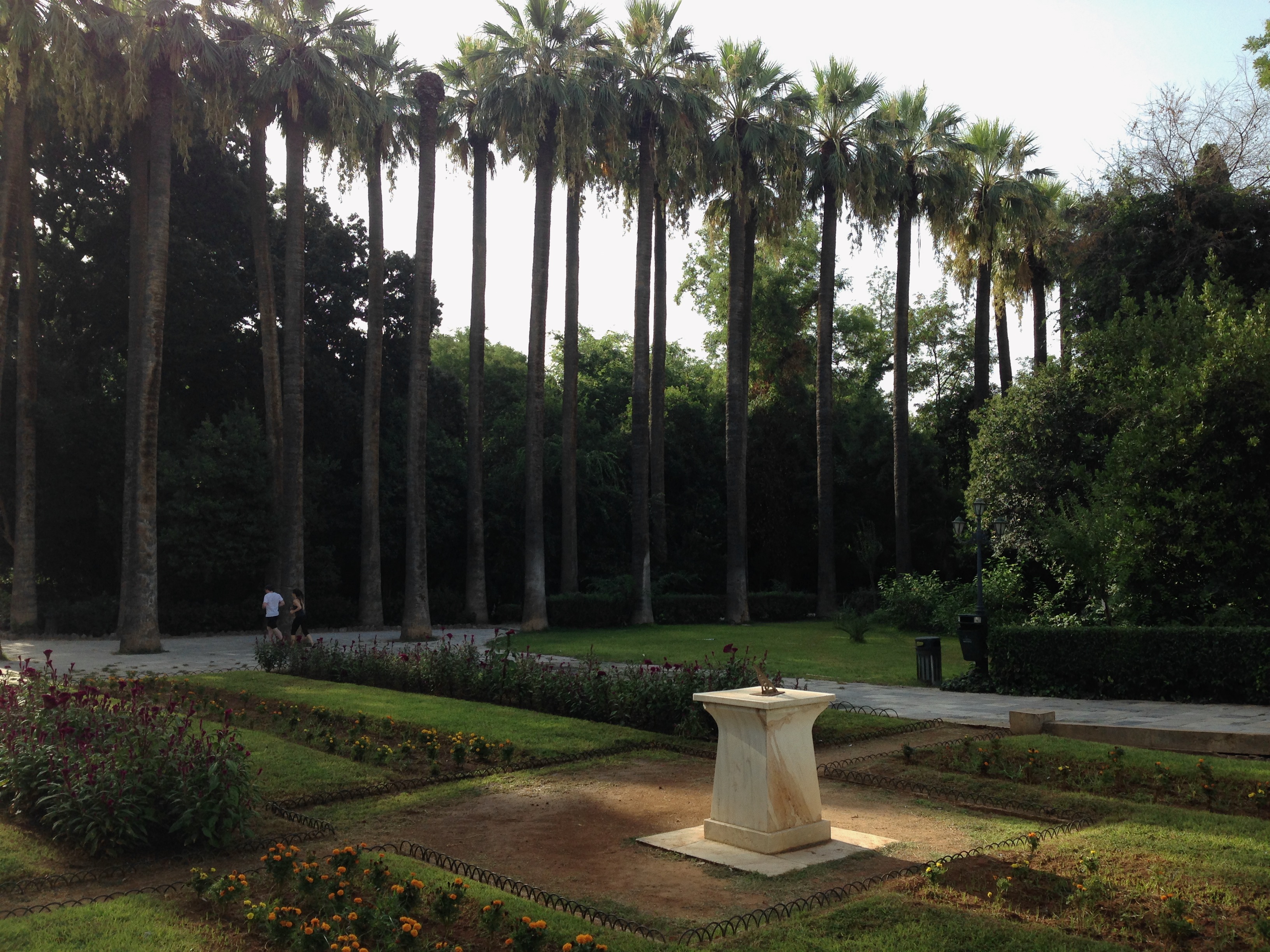 A tired tourist can rest in peace and tranquility at the National Garden. Photo courtesy: Wikimedia 