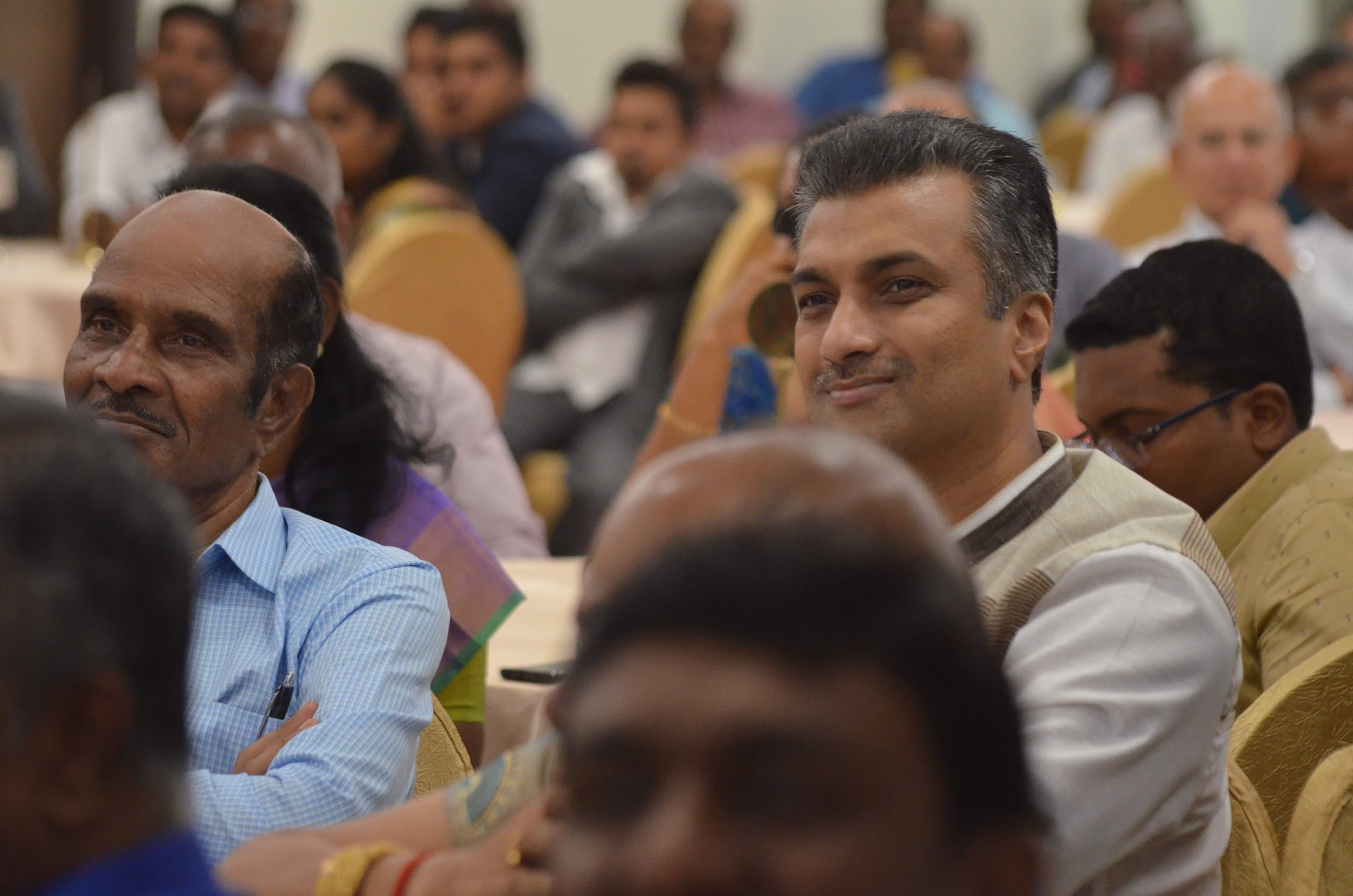 Community leaders of Singapore with members of the Annamalai University Alumni Association (AAA). Photo: Connected to India